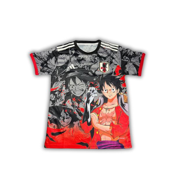 Camiseta de Monkey D. Luffy Roja